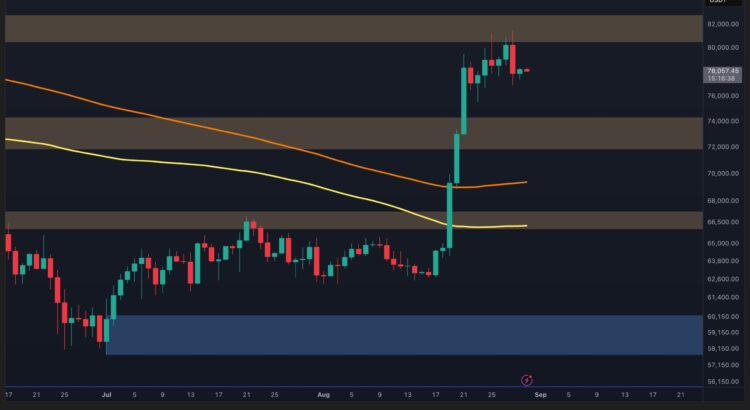 Bitcoin's Fierce Surge: Is BTC Cooling Into A Stealthy Lull Now? 🖤🕸️