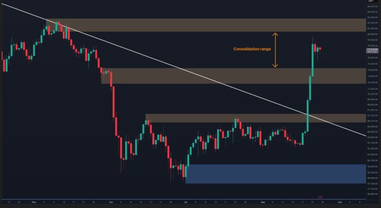 BTC's Cursed Rally Toward 80K – Can It Shatter Through Now? 🕸️🖤